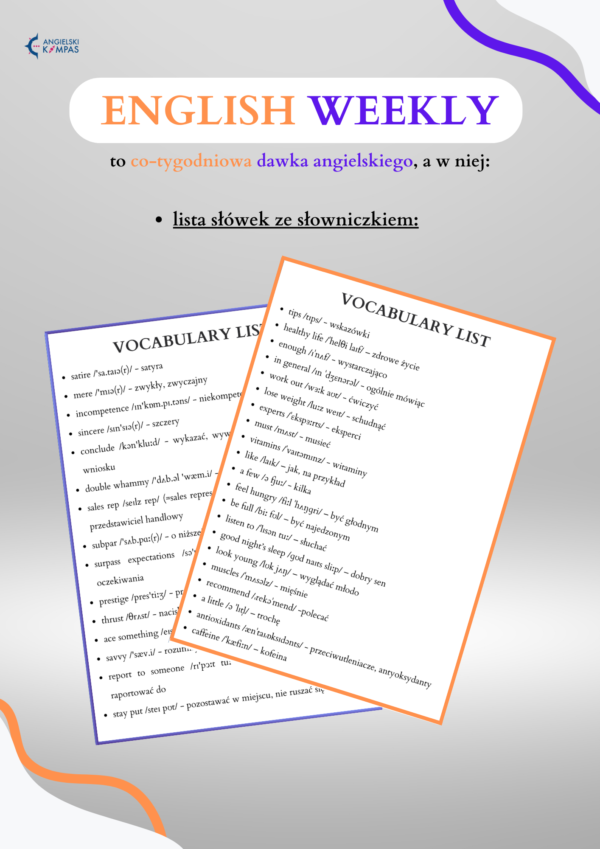 English Weekly C1 (4 lekcje/miesiąc) - obrazek 9