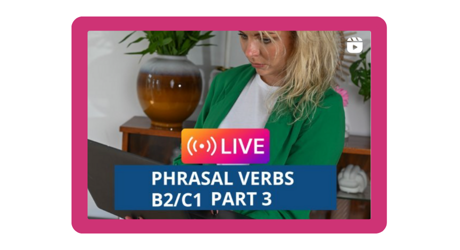 Phrasal verbs Wyzwanie Live
