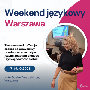 Weekend z angielskim w Warszawie