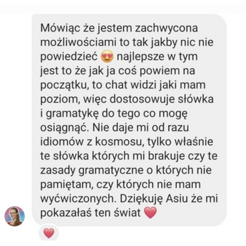 Efekty kursantów English Weekly