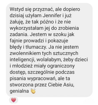 Efekty kursantów English Weekly