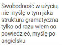 Efekt kursantki English Weekly